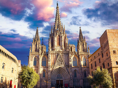 Gaveæske Ophold med city-tour på 4-stjernet hotel i Barcelona for 2