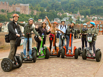 Geschenkbox Auf zwei Rädern durch Heidelberg: 3-stündige Segway-Tour