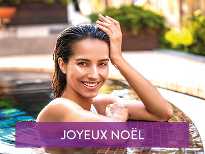 Coffret cadeau Joyeux noël : relaxation totale avec accès au spa, massage ou soin