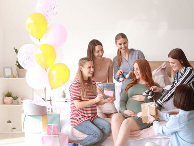 Geschenkbox Geschenkgutschein für die Babyparty - 50 €