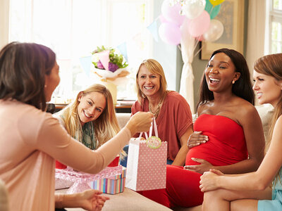 Geschenkbox Geschenkgutschein für die Babyparty - 20 €
