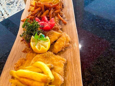 Box Schnitzel-Festival bei Zürich: 1 Meter Schnitzel für 4 Personen
