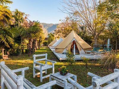 Cofanetto Glamping in Toscana: 2 notti in Bell Tent immersa nella natura vicino a Pisa