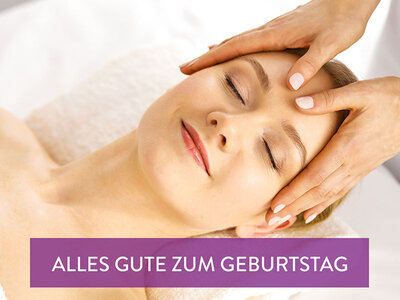 Geschenkbox Wellness zum Geburtstag mit Spa-Besuch, Massage oder einer exklusiven Behandlung