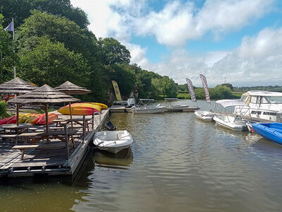 1h30 de bateau à moteur sans permis pour 4 personnes près de Vannes