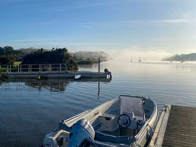 Coffret cadeau 1h30 de bateau à moteur sans permis pour 4 personnes près de Vannes