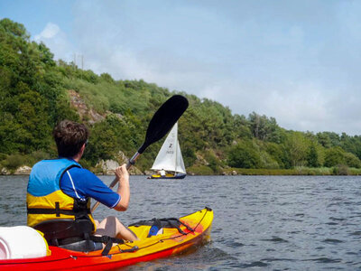 Coffret 3h de paddle, kayak biplace ou canoë-kayak pour 2 personnes près de Vannes