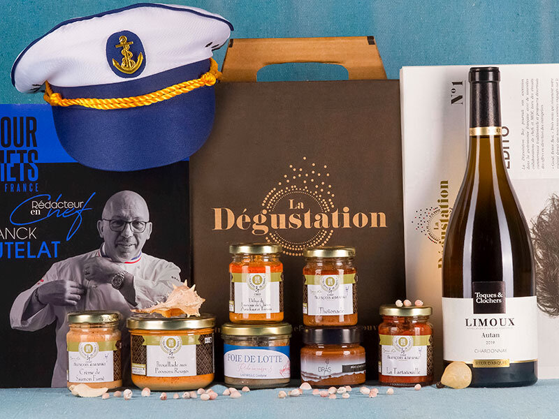 Coffret gourmet de 7 produits du terroir livrés à domicile
