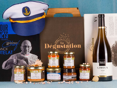 Coffret cadeau Coffret gourmet de 7 produits du terroir livrés à domicile