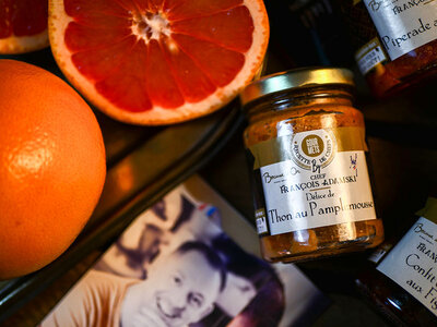 Coffret Coffret L'Intemporelle : délices gourmet et vin livrés à domicile