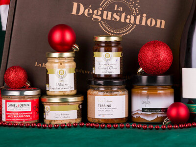 Coffret Coffret gourmand : assortiment de délicieux produits livré à domicile