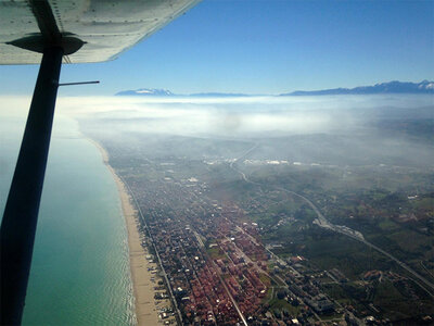 Cofanetto Costa adriatica dall’alto: volo in ULM Tecnam P92 tra l’Abruzzo e le Marche per 1 persona