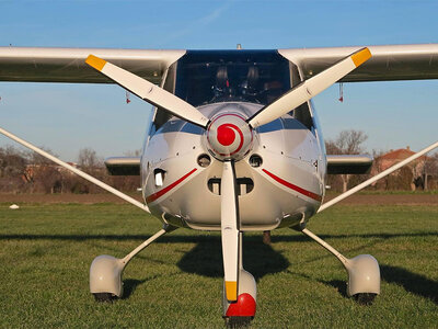 Volo in ultraleggero ULM Tecnam P92 sulla costa adriatica tra l’Abruzzo e le Marche per 2