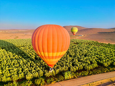 Gaveæske Luftballon over palmelunden i Marrakech for 2