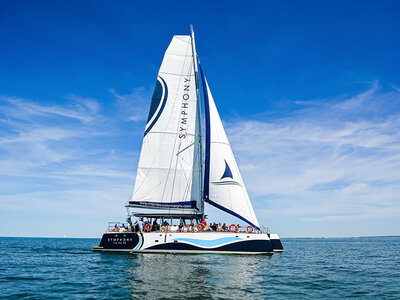 Coffret Croisière d'1h30 en catamaran pour 2 adultes et 2 enfants au fort Boyard