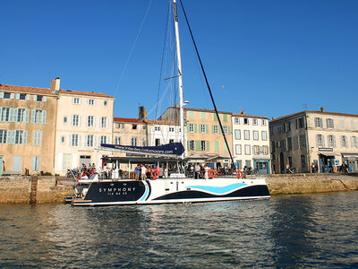 Coffret cadeau Croisière en catamaran pour 2 adultes et 2 enfants à l'Île de Ré