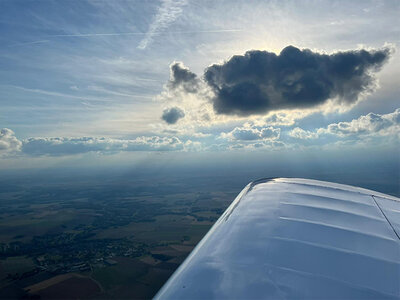 Coffret cadeau Vol en avion biplace de 20 min près de Paris