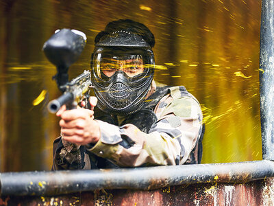 Boks Terminator paintball hos Shoot to Thrill for 1