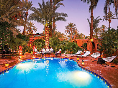 Boks 3-dages ophold med middag på Ecolodge Bab El Oued i Marokko for 2