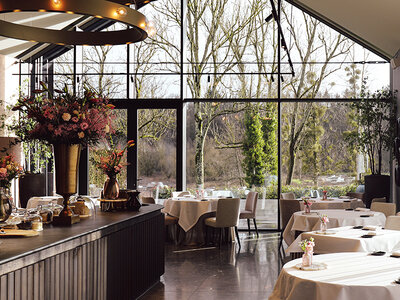 Doos 3-gangenlunch met bubbels in een MICHELIN-sterrenrestaurant