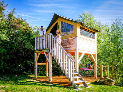 Coffret cadeau 2 jours insolites près de Melun en cabane sur pilotis