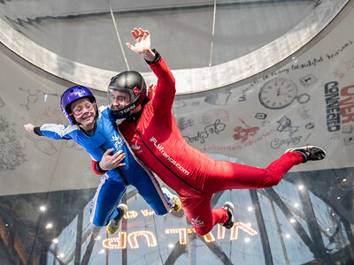 2 vols en chute libre indoor avec vidéo souvenir à iFLY Paris