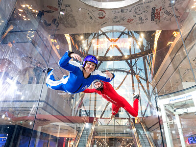 Coffret cadeau 2 vols en chute libre indoor avec iFLY Paris