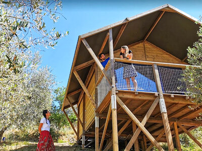 Cofanetto regalo Glamping in Abruzzo: 2 notti in un Lodge in un uliveto con colazione a base di prodotti a km zero