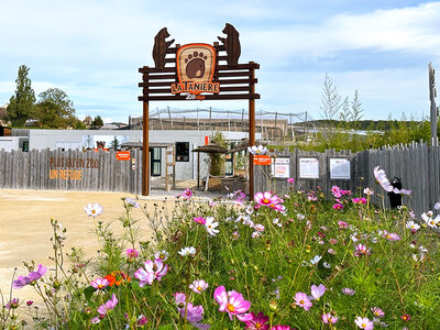 Coffret 2 entrées adultes et 2 entrées enfants gratuites pour la Tanière Zoo Refuge près de Chartres