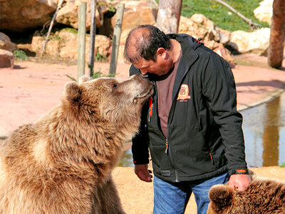 Coffret cadeau Tanière Zoo Refuge : visite guidée VIP à la découverte des animaux pour 2 personnes