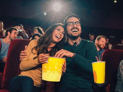 2 entradas de cine con menú y bebidas