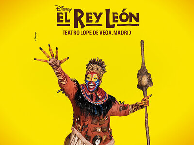 El Rey León - 2 entradas - 1 noche