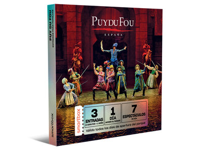 Caja regalo Puy du Fou - 2 adultos y 1 niño