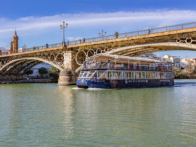 Caja regalo ¡De crucero por Sevilla! 1 paseo en barco para 2 por el Guadalquivir