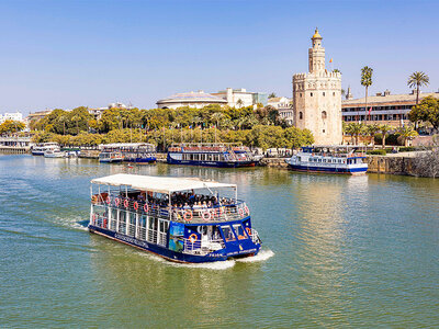 Caja ¡De crucero por Sevilla! 1 paseo en barco para 2 por el Guadalquivir