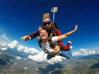 Saut en parachute au-dessus de Castres