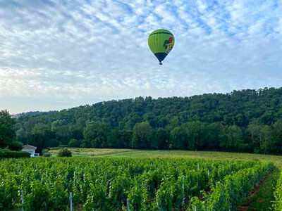 Vol en montgolfière près de Lyon le matin en semaine