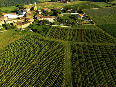 Coffret cadeau Vol en montgolfière au-dessus du Beaujolais