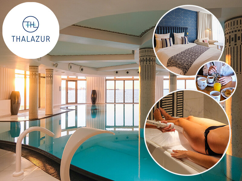 Coffret cadeau Thalazur Saint-Jean-de-Luz 4* : 2 jours avec soin et accès à l'Espace spa marin