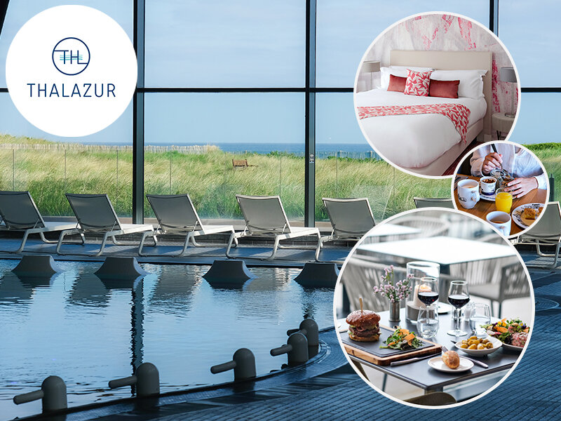 Coffret cadeau Thalazur Cabourg 4* : 2 jours avec dîner et accès à l'Espace spa marin