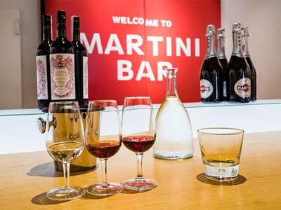 Cofanetto regalo Ultimate Experience firmata Martini: degustazione guidata con cibo in abbinamento per 2 a Torino