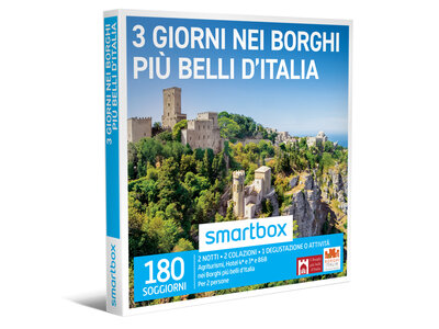 Cofanetto regalo 3 giorni nei borghi più belli d'Italia