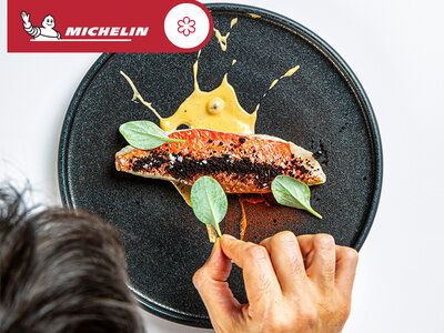 Caja regalo La mejor de Galicia en Nova Restaurante, Estrella MICHELIN: 1 menú con maridaje para 2