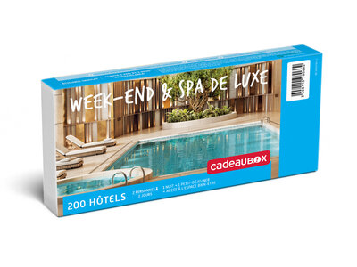 Coffret cadeau Week-end & spa de luxe