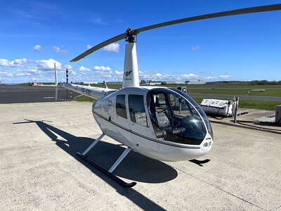 Doos Helikoptervlucht over Mont-Saint-Michel voor 2 personen (20 min)