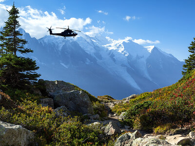 Coffret cadeau Vol en hélicoptère de 20 min au-dessus du Mont-Blanc