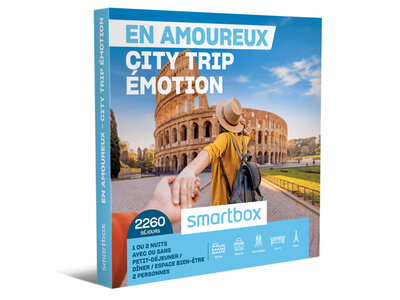 Coffret cadeau En amoureux - City Trip Émotion