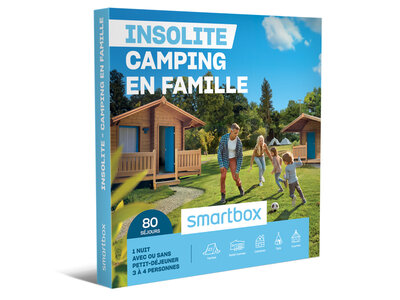 Coffret cadeau Insolite - Camping en famille