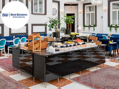 Presentbox Hotellfrukost på Best Western Bentleys för 2