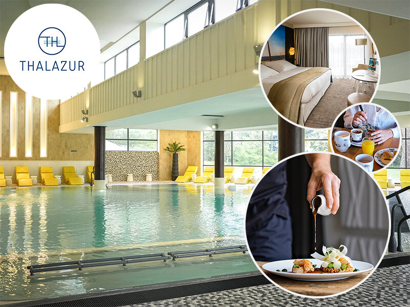 Coffret cadeau Thalazur Arcachon 4* : 2 jours avec dîner, champagne et accès à l'Espace spa marin